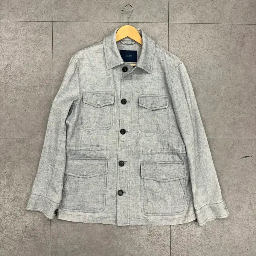 [BUNJANG] Lansmere Linen Field Jacket (Size 100-103) / 란스미어 린넨 필드자켓(100-103)