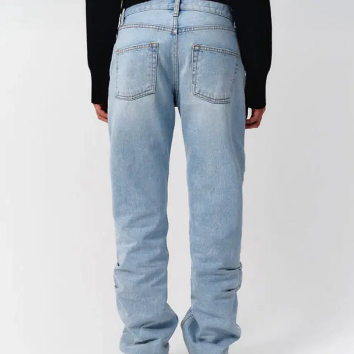 [BUNJANG] Lee Shearling Denim Pants / 새상품 leey 시어링 데님팬츠