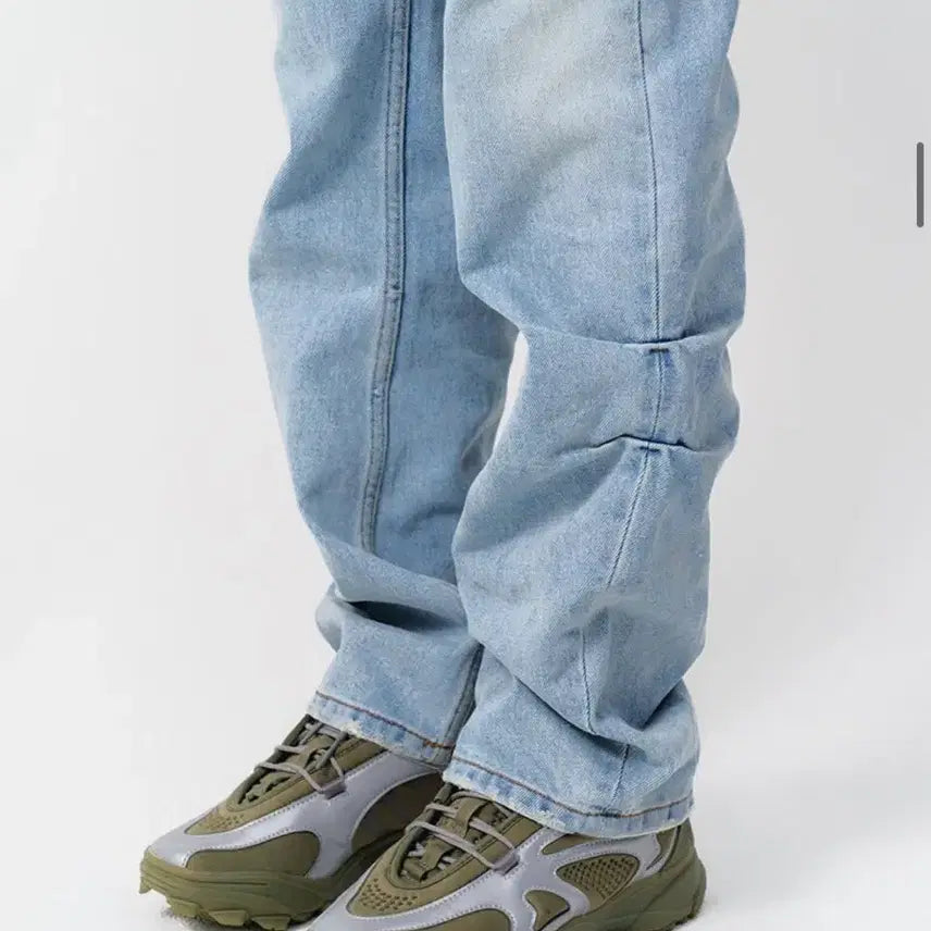 [BUNJANG] Lee Shearling Denim Pants / 새상품 leey 시어링 데님팬츠