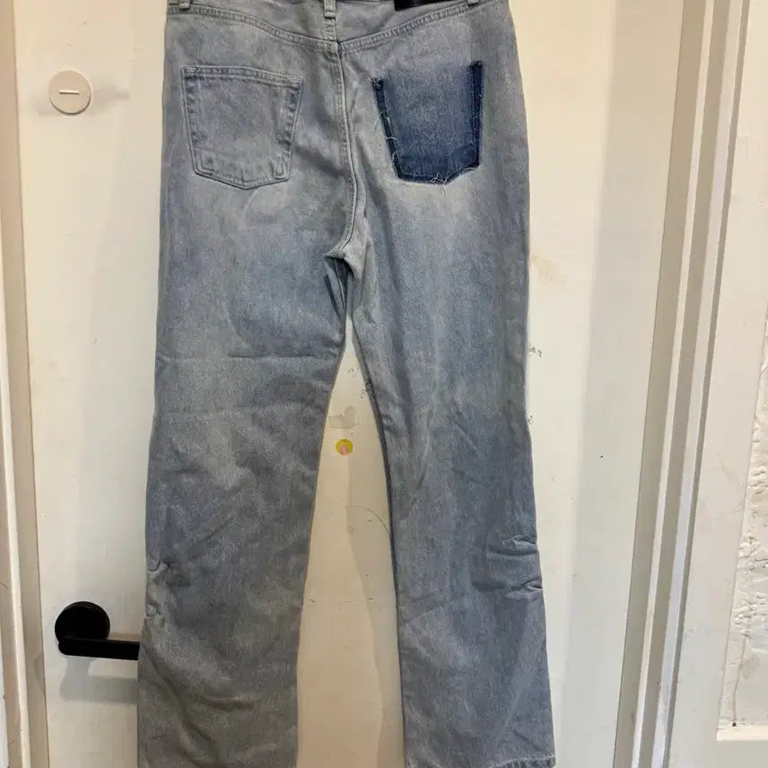 [BUNJANG] Lee Shearling Denim Pants / 새상품 leey 시어링 데님팬츠