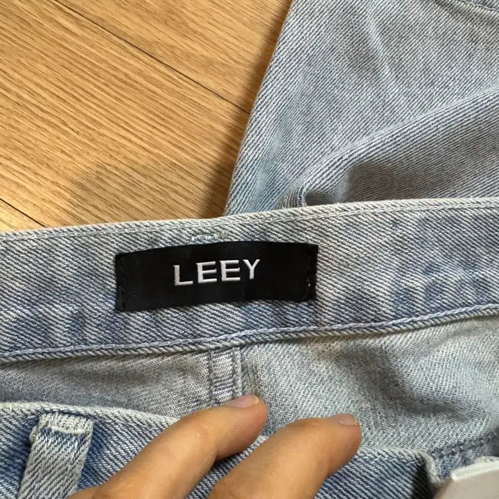 [BUNJANG] Lee Shearling Denim Pants / 새상품 leey 시어링 데님팬츠