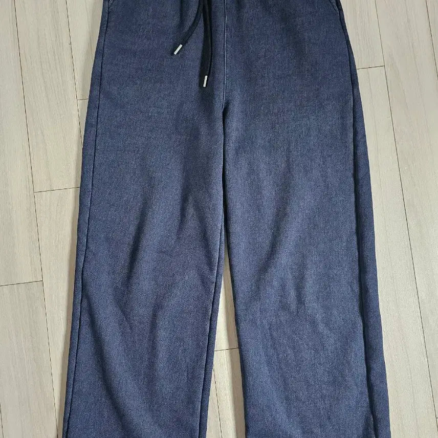 [BUNJANG] Eight Concepts Denim Wide Fleece Pants / 에잇컨셉 데님와이드 기모바지