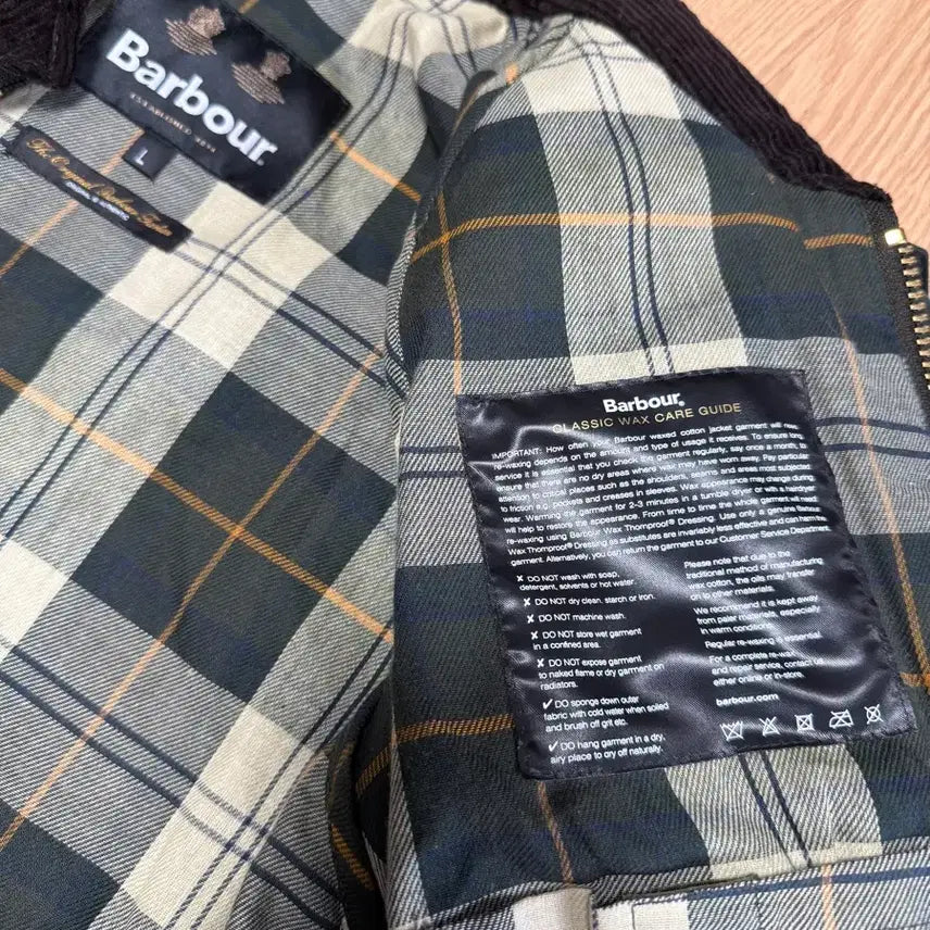 [BUNJANG] Barbour Women's Wax Jacket - L / 바버 왁스자켓 - 여성용 L