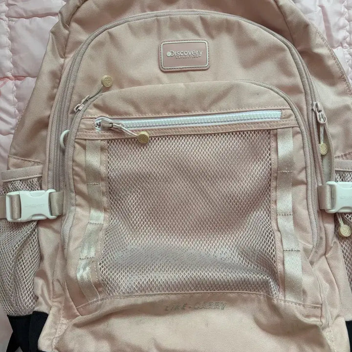 [BUNJANG] Discovery Pink Backpack / 디스커버리 책가방 핑크 백팩