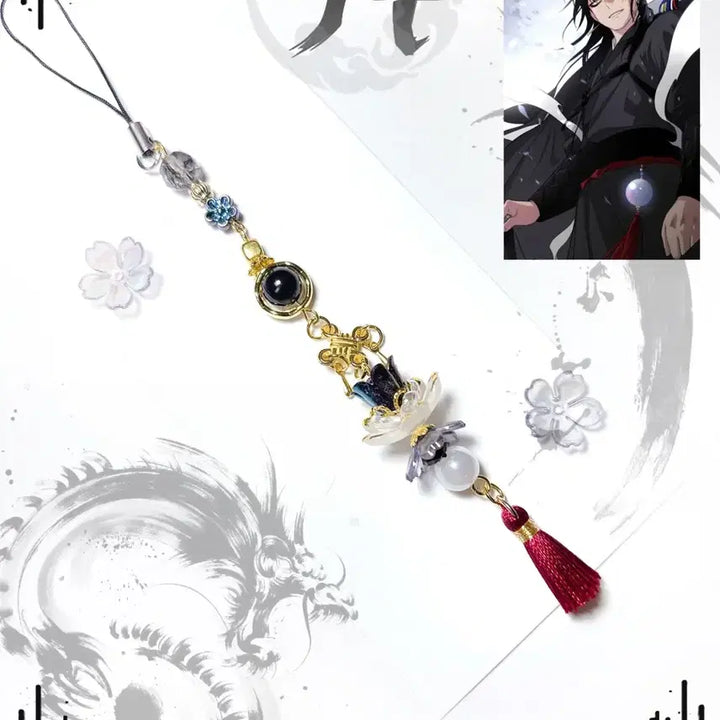 [BUNJANG] Jakdoo Jindaegam &amp; Kwon Yongjin Concept Beaded Keychain / 작두 진대감&amp;권용진 컨셉 비즈키링 판매(개당)