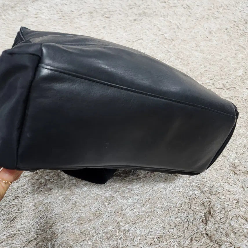 [BUNJANG] Mandarin Duck Leather Backpack Unisex / (빈티지박스) 만다리나덕 정품 가죽 백팩 남녀공용