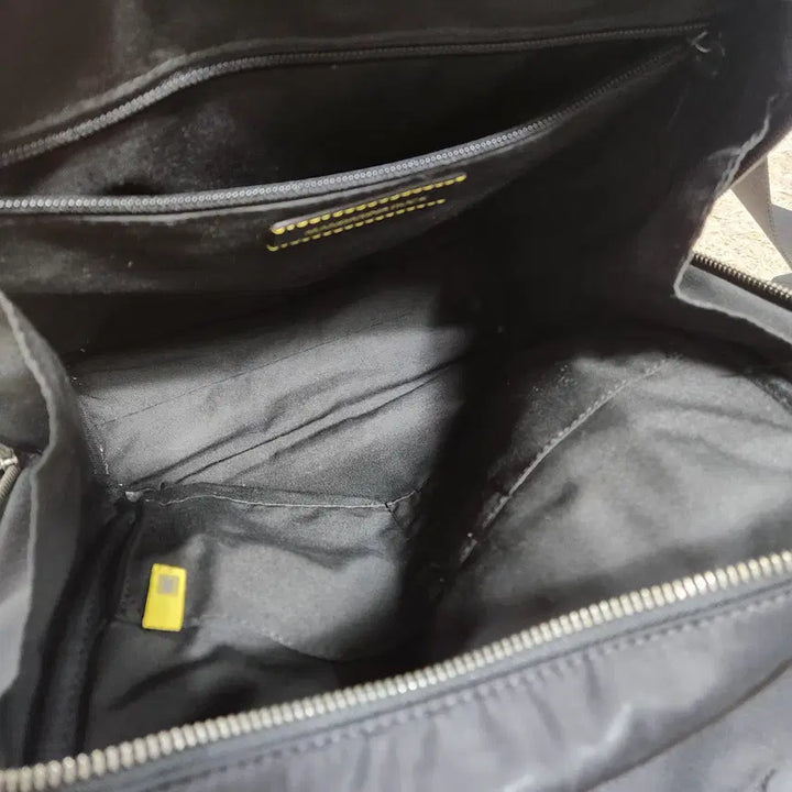 [BUNJANG] Mandarin Duck Leather Backpack Unisex / (빈티지박스) 만다리나덕 정품 가죽 백팩 남녀공용