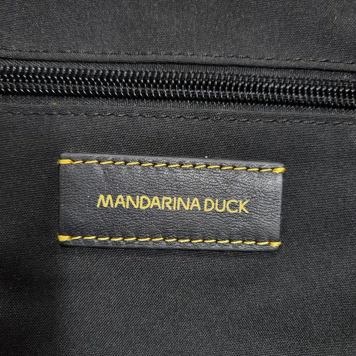 [BUNJANG] Mandarin Duck Leather Backpack Unisex / (빈티지박스) 만다리나덕 정품 가죽 백팩 남녀공용
