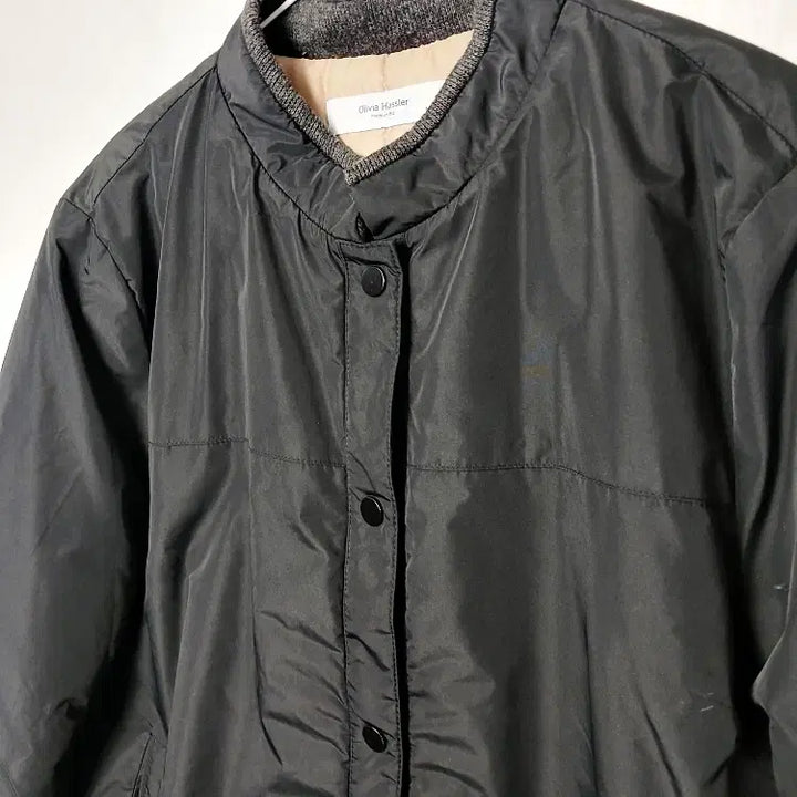 [SOLD OUT] Olivia Hassler 하이넥 블랙 경량 패딩 자켓 105