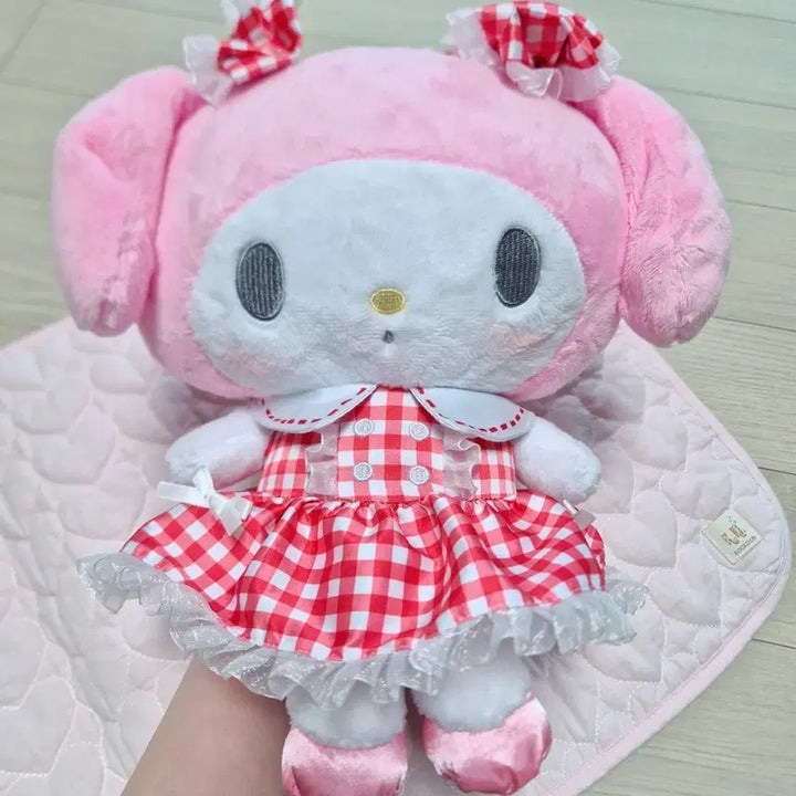 [BUNJANG] Sanrio My Melody Plush Doll / <정품> 산리오 마이멜로디 누이 인형 (새제품) 마멜
