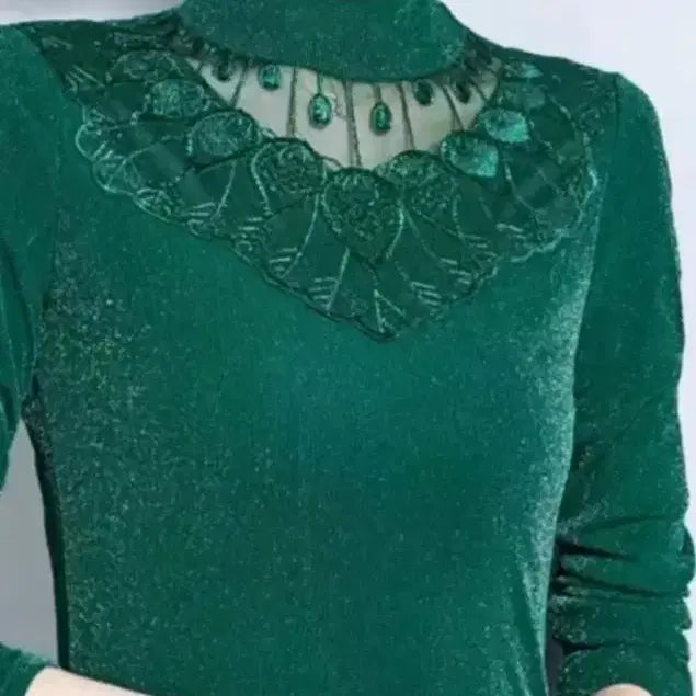 [BUNJANG] Lace Blouse Top / 레이스블망 티