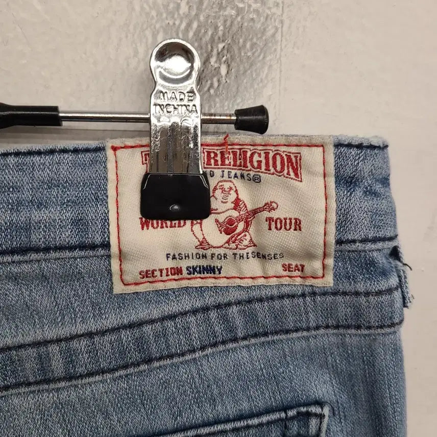 [BUNJANG] True Religion Women's Washed Denim Jeans / [28 inch] 트루릴리젼 여성 워싱 데님 팬츠 청바지