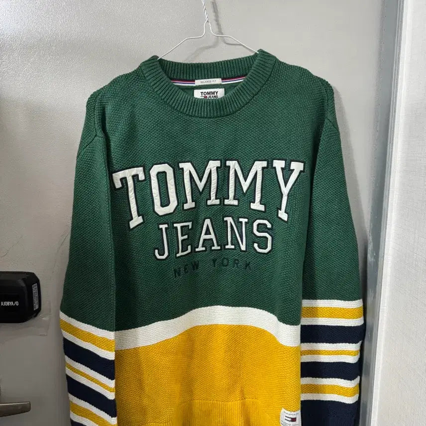 [BUNJANG] Tommy Hilfiger Jeans 105 Chunky Oversized Heavy Cotton / 타미 힐피거 진스 105 청키 오버핏 헤비 코튼