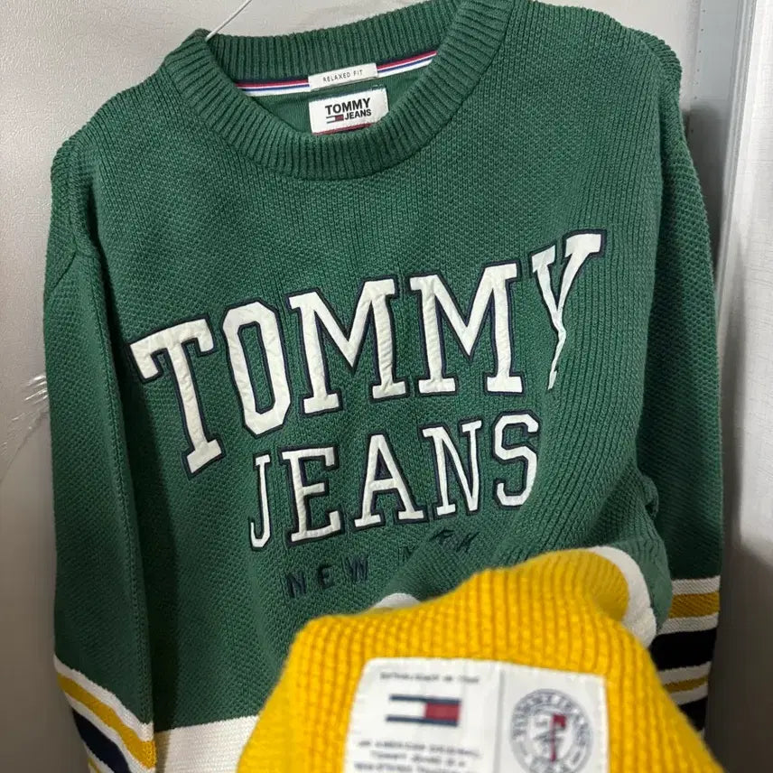 [BUNJANG] Tommy Hilfiger Jeans 105 Chunky Oversized Heavy Cotton / 타미 힐피거 진스 105 청키 오버핏 헤비 코튼