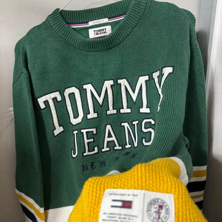 [BUNJANG] Tommy Hilfiger Jeans 105 Chunky Oversized Heavy Cotton / 타미 힐피거 진스 105 청키 오버핏 헤비 코튼