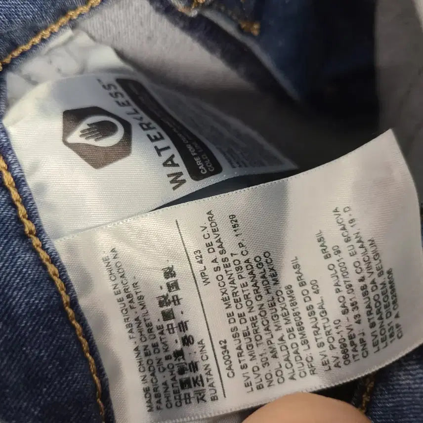 [BUNJANG] Levi's Boyfriend Washed Denim Jeans / [26 inch] 리바이스 보이프렌드 여성 워싱 데님 팬츠 청바지