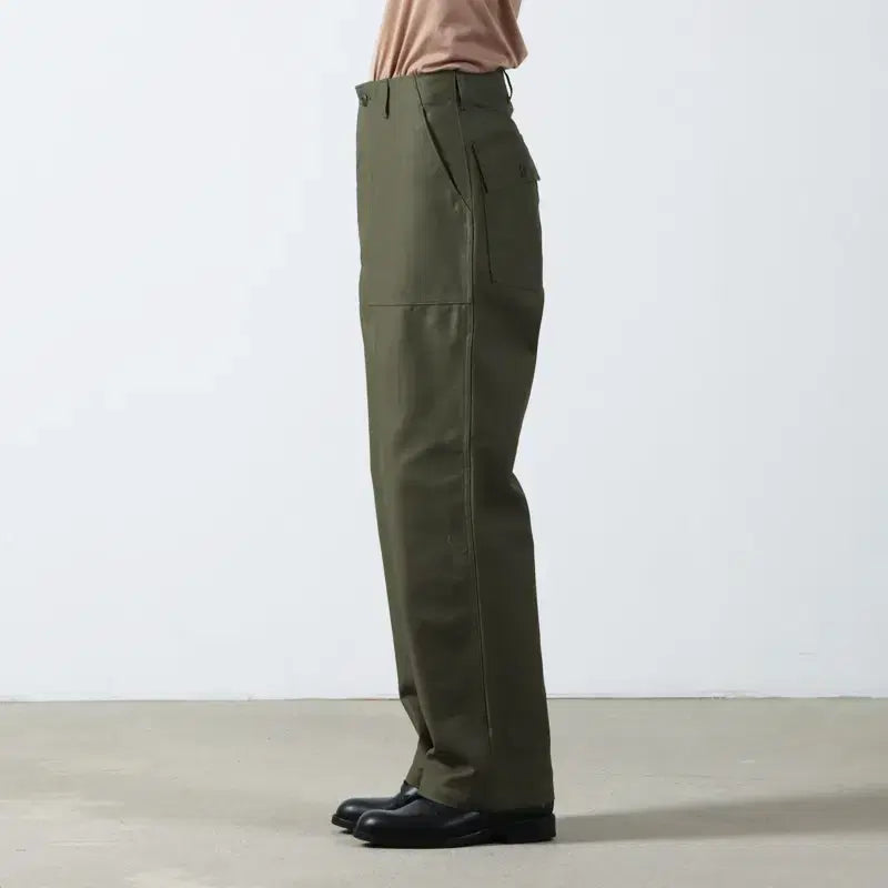 [BUNJANG] Shiota 24AW Baker Pants Dark Olive / 24AW 시오타 베이커팬츠 다크올리브 5