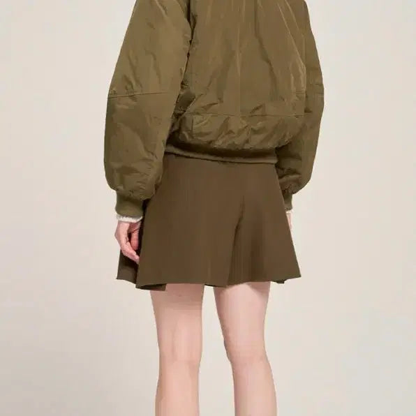 [BUNJANG] O'2nd Cropped Padded Jumper / 오즈세컨 점퍼/패딩점퍼/크롭점퍼/카키점퍼 55~66