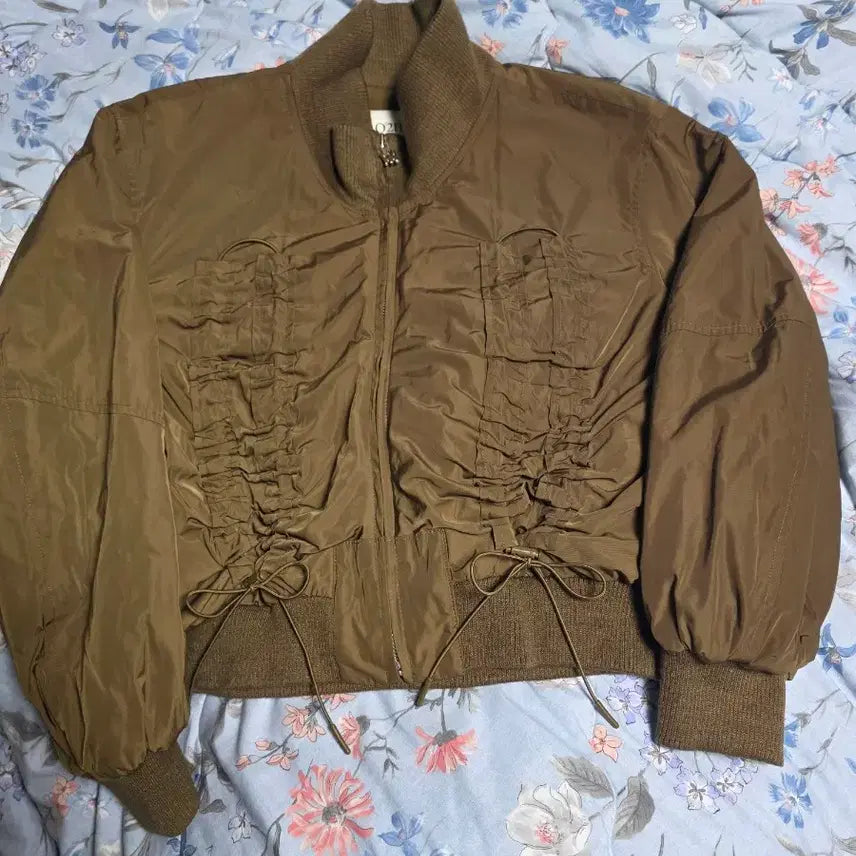 [BUNJANG] O'2nd Cropped Padded Jumper / 오즈세컨 점퍼/패딩점퍼/크롭점퍼/카키점퍼 55~66