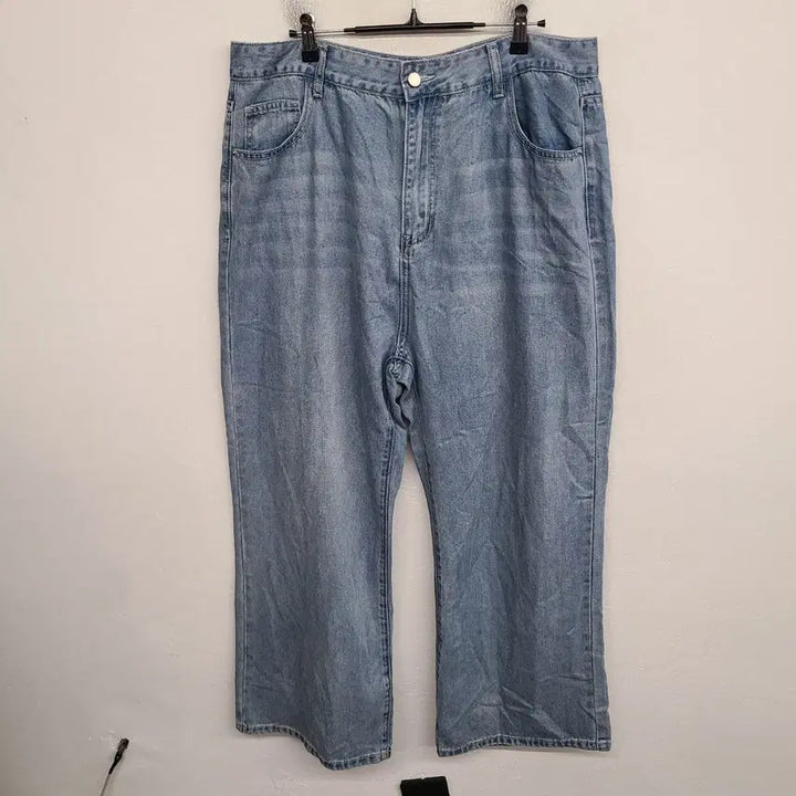 [SOLD OUT] [34 inch] 핫핑 여성 워싱 데님 팬츠 청바지