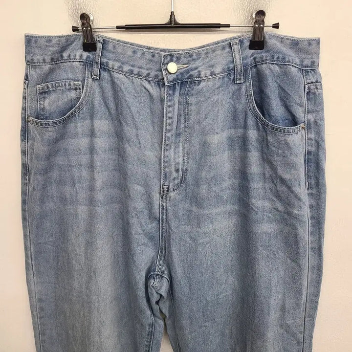 [SOLD OUT] [34 inch] 핫핑 여성 워싱 데님 팬츠 청바지