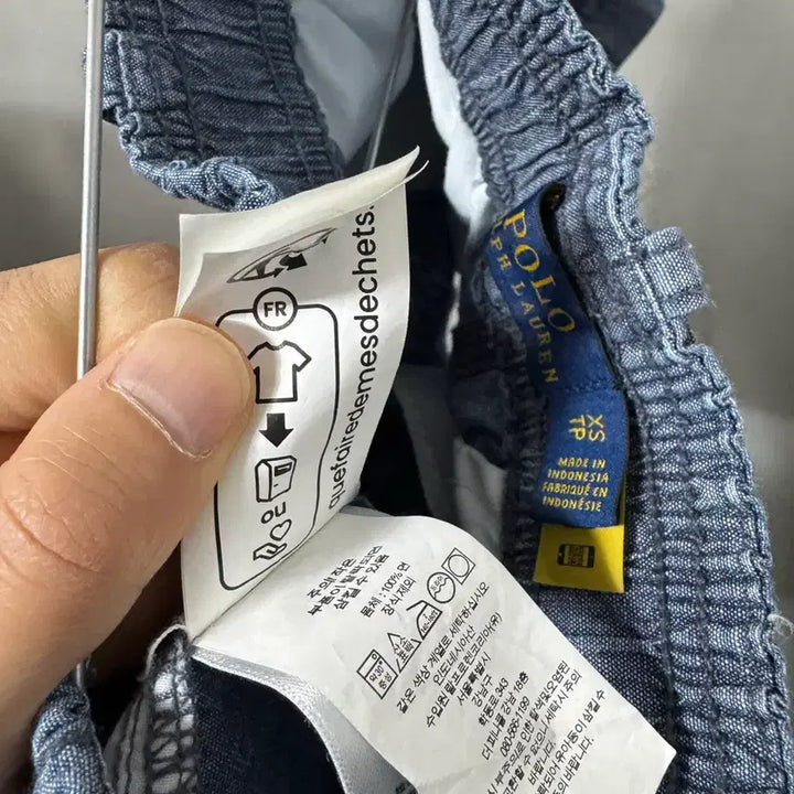 [BUNJANG] Polo Ralph Lauren XS Chambray Shorts / 폴로 랄프 로렌 XS 샴브레이 쇼츠 국내매장판 (거의새것!)