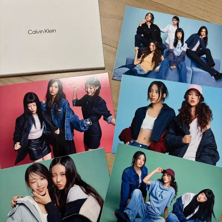 [BUNJANG] NewJeans Calvin Klein Postcard / 뉴진스 캘빈 엽서