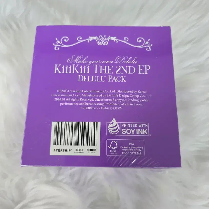[BUNJANG] KiiiKiii Bubble Slime Slime Pack Version / Bubble Slime KiiiKiii 2nd EP 델룰루 슬라임팩 버전