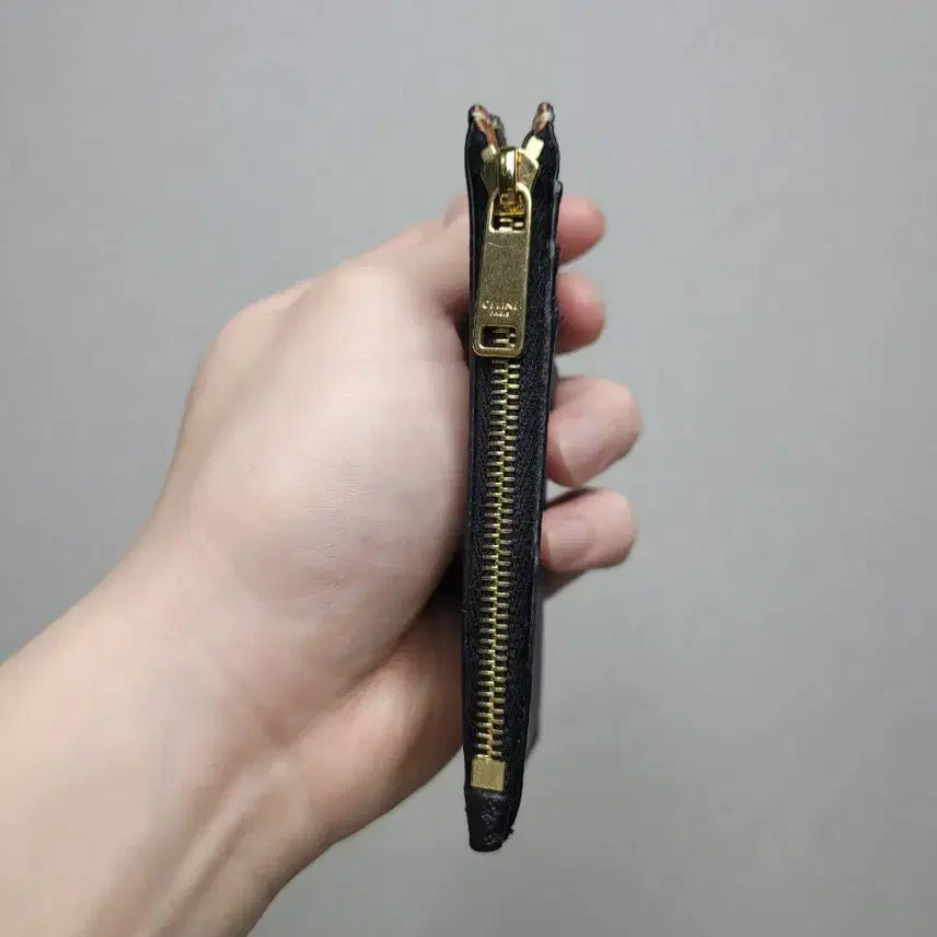 [BUNJANG] Celine Triomphe Zip Card Wallet / 셀린느 트리옹프 지퍼 카드지갑