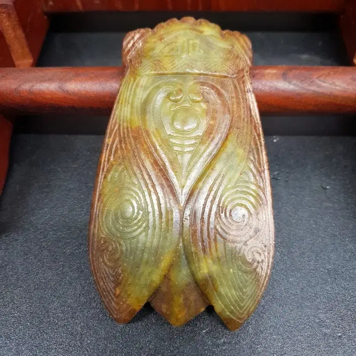 [BUNJANG] Jade Cicada Sculpture / 옥 매미 조각상