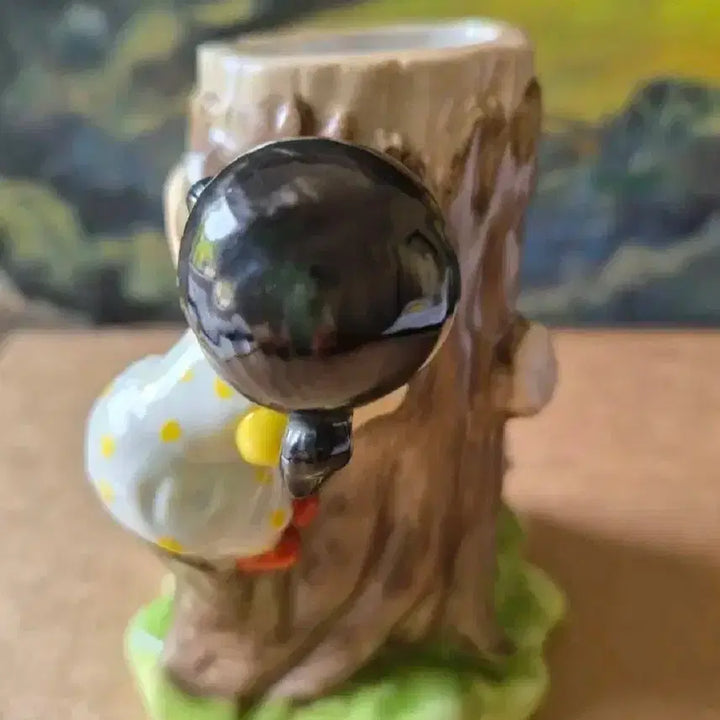 [BUNJANG] Yo Eop Development Figurine: Girl and Dog / 요업개발 피겨린   숨바꼭질하는 소녀와 강아지