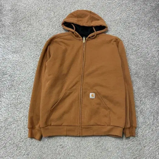 [BUNJANG] Carhartt Thermal Hooded Zip-Up Jacket / 칼하트 써멀 후드집업 된장