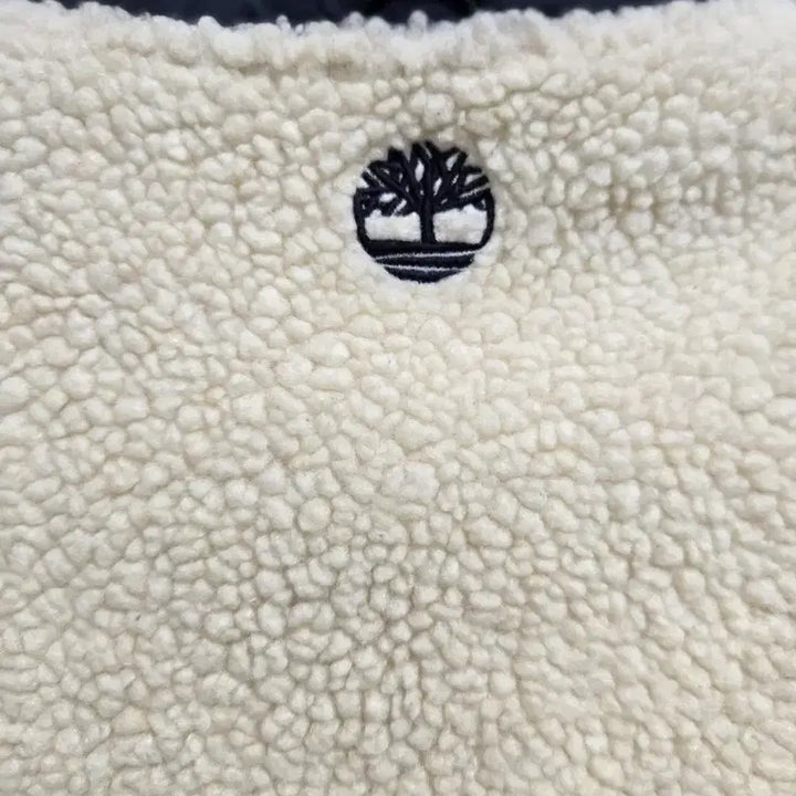[BUNJANG] Timberland Ivory Fleece Jacket XS / 팀버랜드 아이보리 뽀글이 플리스 자켓 XS