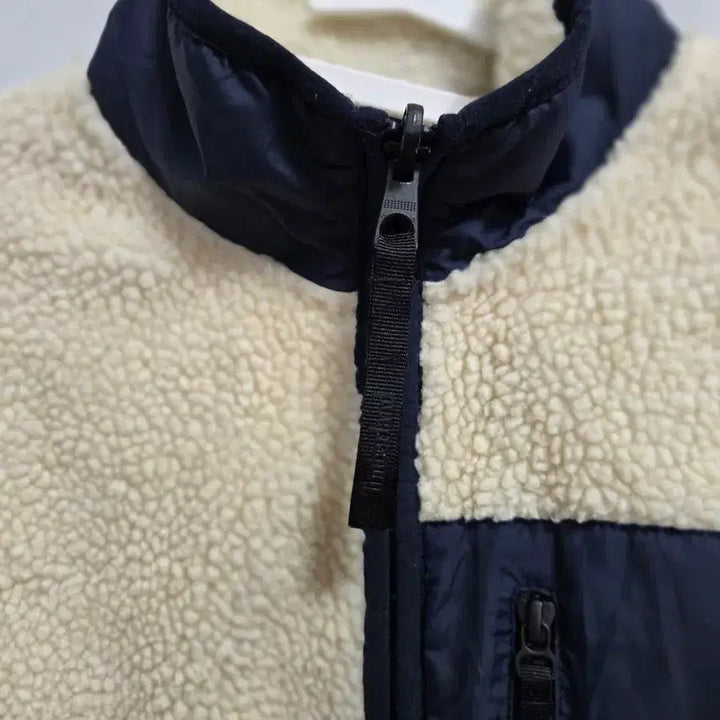 [BUNJANG] Timberland Ivory Fleece Jacket XS / 팀버랜드 아이보리 뽀글이 플리스 자켓 XS