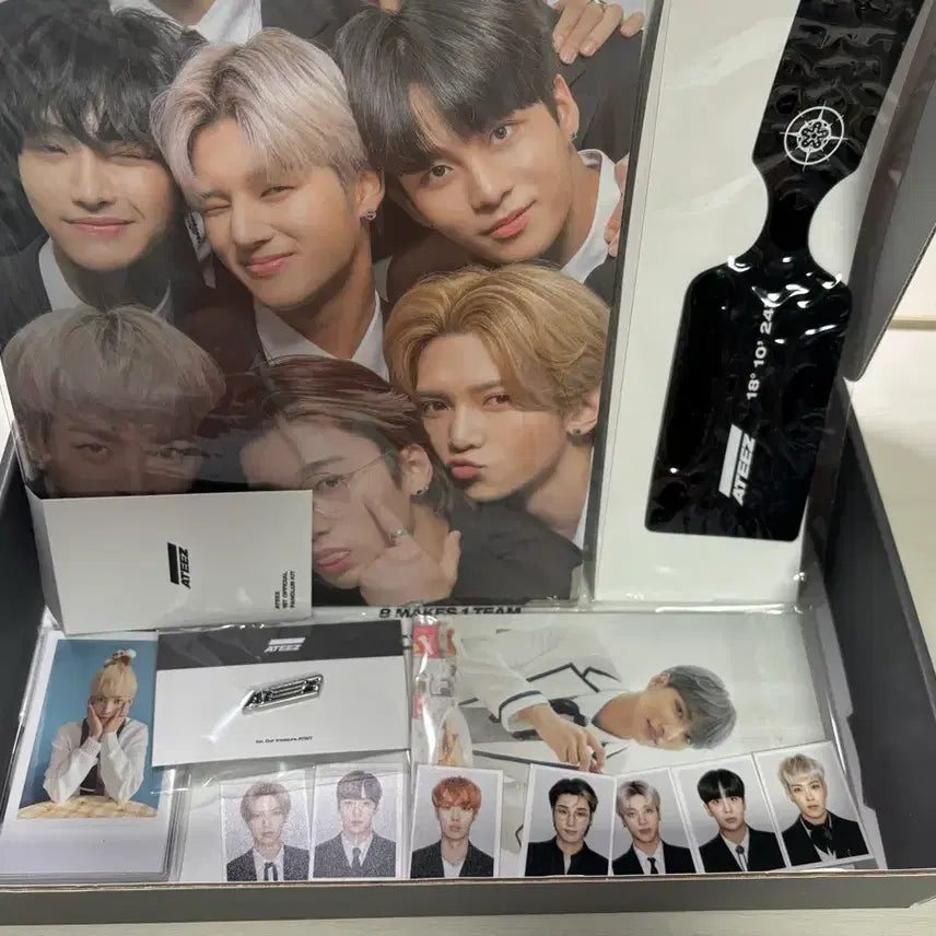[BUNJANG] ATEEZ Official 1st &amp; 2nd Generation Fanclub Kit Bundle Set / 에이티즈 공식 1기, 2기 양도