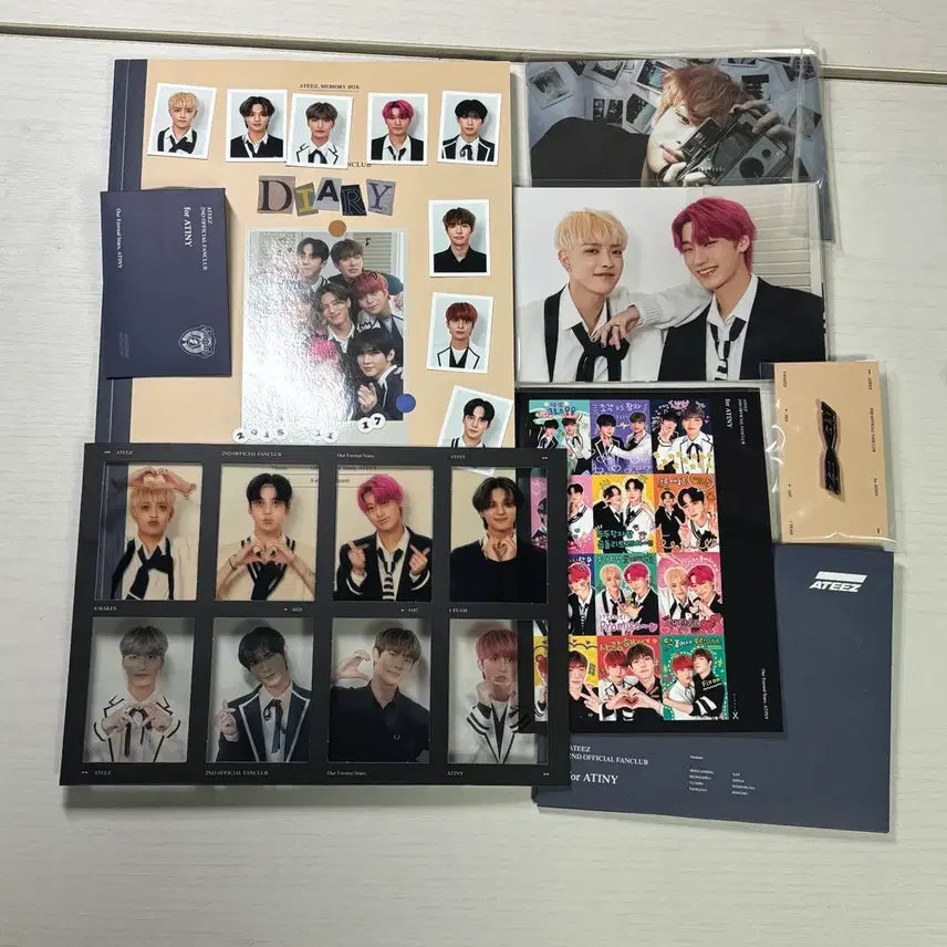 [BUNJANG] ATEEZ Official 1st &amp; 2nd Generation Fanclub Kit Bundle Set / 에이티즈 공식 1기, 2기 양도