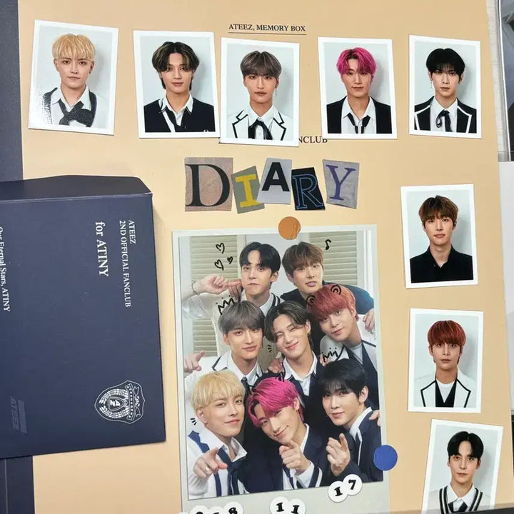 [BUNJANG] ATEEZ Official 1st &amp; 2nd Generation Fanclub Kit Bundle Set / 에이티즈 공식 1기, 2기 양도