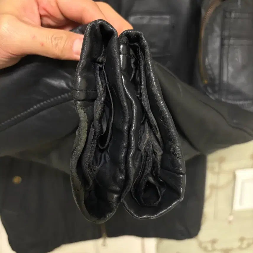 [BUNJANG] 1970s French Leather Pilot Jacket / 48) 70s 프렌치 레더 파일럿 자켓(민간용)