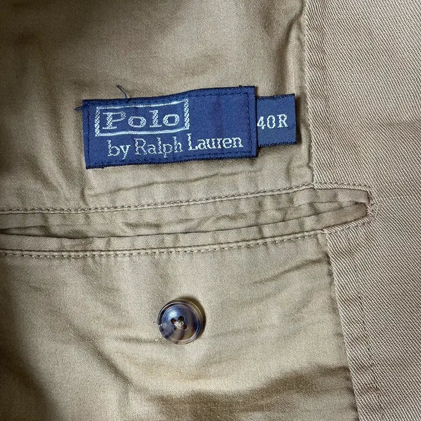 [BUNJANG] Polo Ralph Lauren Cotton Blend Blazer Jacket / [40] 폴로 랄프로렌 코튼 마 블랜드 자켓 블레이저