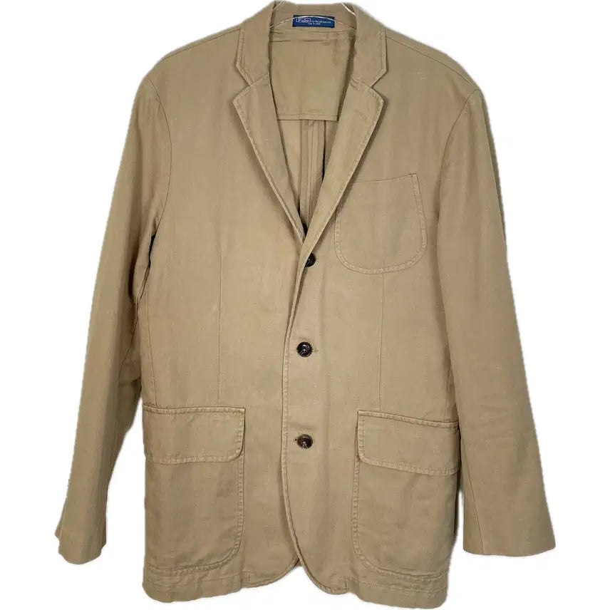 [BUNJANG] Polo Ralph Lauren Cotton Blend Blazer Jacket / [40] 폴로 랄프로렌 코튼 마 블랜드 자켓 블레이저