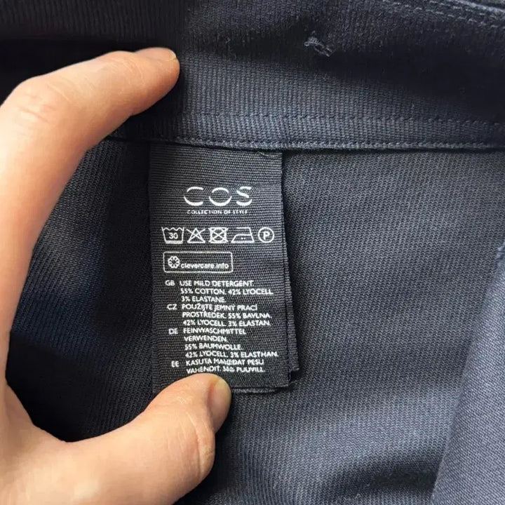 [BUNJANG] COS Navy Midi Skirt / COS 네이비 스커트