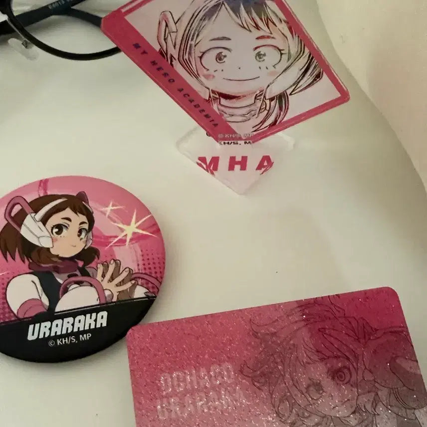 [BUNJANG] My Hero Academia Uraraka Bundle Set / 나의 히어로 아카데미아 우라라카 굿즈 일괄