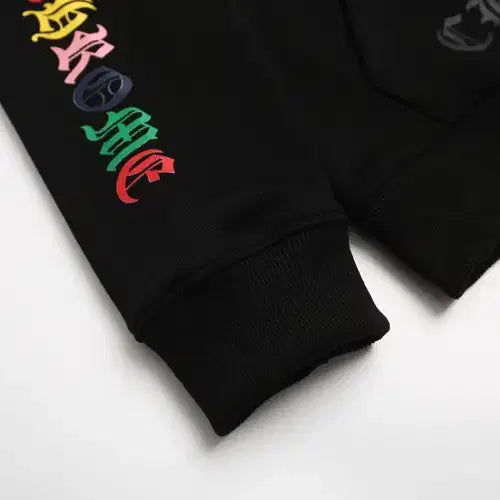 [SOLD OUT] 크롬하츠 후드 집업 블랙색상 빅로고 십자로고 남성사이즈 후드