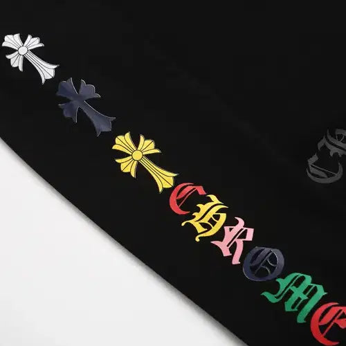 [SOLD OUT] 크롬하츠 후드 집업 블랙색상 빅로고 십자로고 남성사이즈 후드