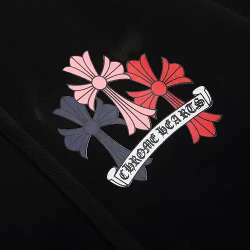 [SOLD OUT] 크롬하츠 후드 집업 블랙색상 빅로고 십자로고 남성사이즈 후드