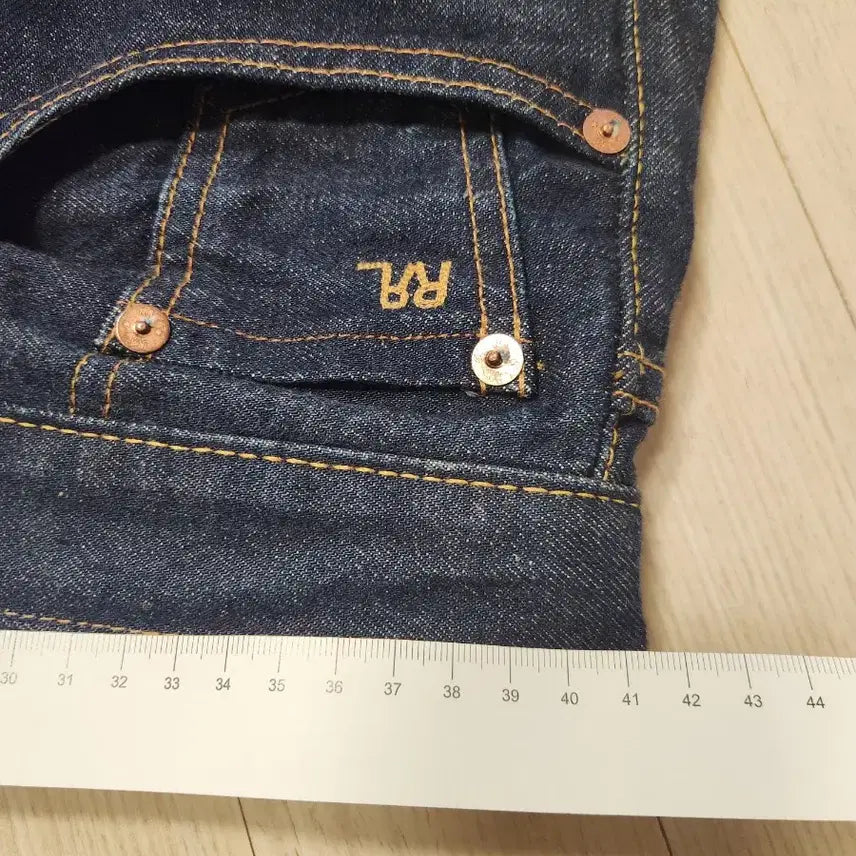 [SOLD OUT] [RRL] 더블알엘 스트레이트핏 원스 워시 셀비지 진(30X30)