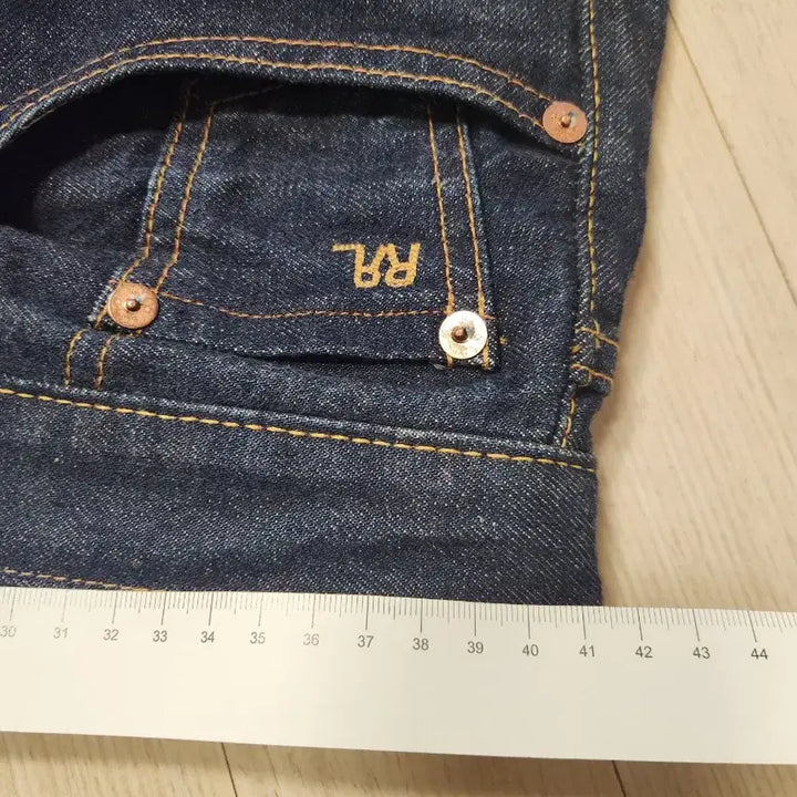 [SOLD OUT] [RRL] 더블알엘 스트레이트핏 원스 워시 셀비지 진(30X30)