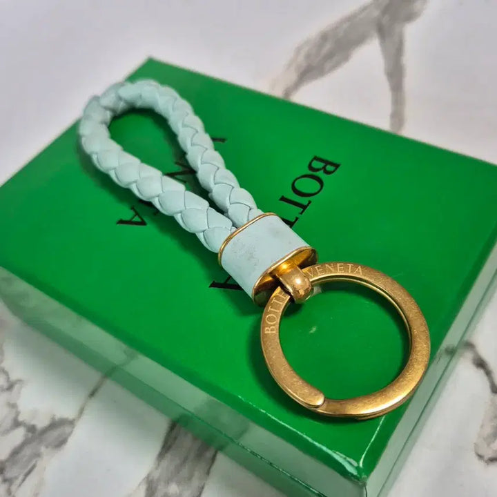 [BUNJANG] Bottega Veneta Intrecciato Leather Key Ring Key Holder / (정품) 보테가베네타 인트레치아토 가죽 키링 키홀더