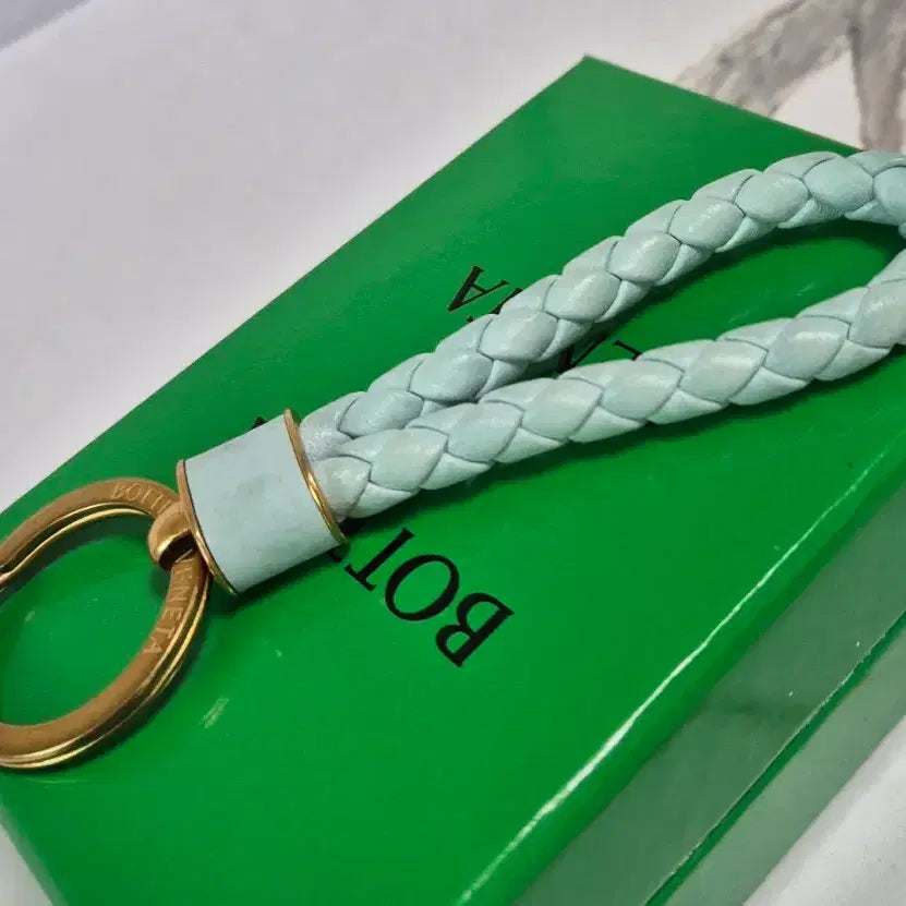 [BUNJANG] Bottega Veneta Intrecciato Leather Key Ring Key Holder / (정품) 보테가베네타 인트레치아토 가죽 키링 키홀더