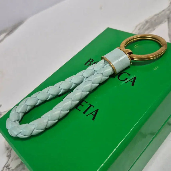 [BUNJANG] Bottega Veneta Intrecciato Leather Key Ring Key Holder / (정품) 보테가베네타 인트레치아토 가죽 키링 키홀더
